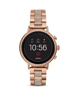 fossil explorist rose gold