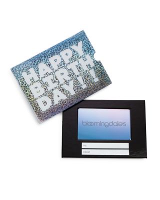 Bloomingdale's Gift Cards - Happy Birthday! Gift Card