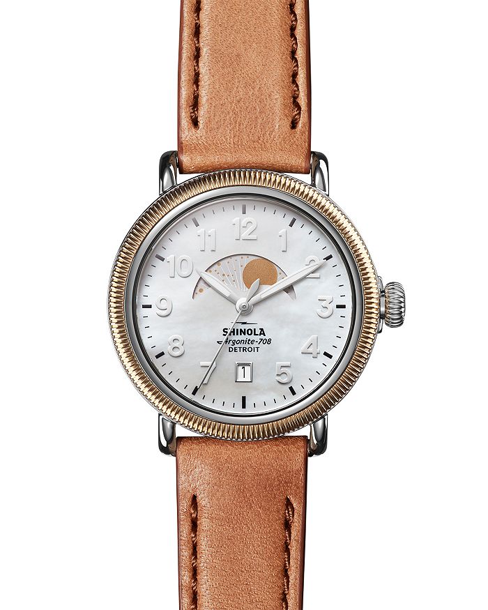 38mm on sale moonphase watch