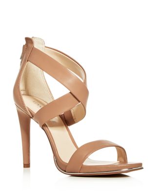 Kenneth Cole - Women's Brooke Leather Crisscross High-Heel Sandals