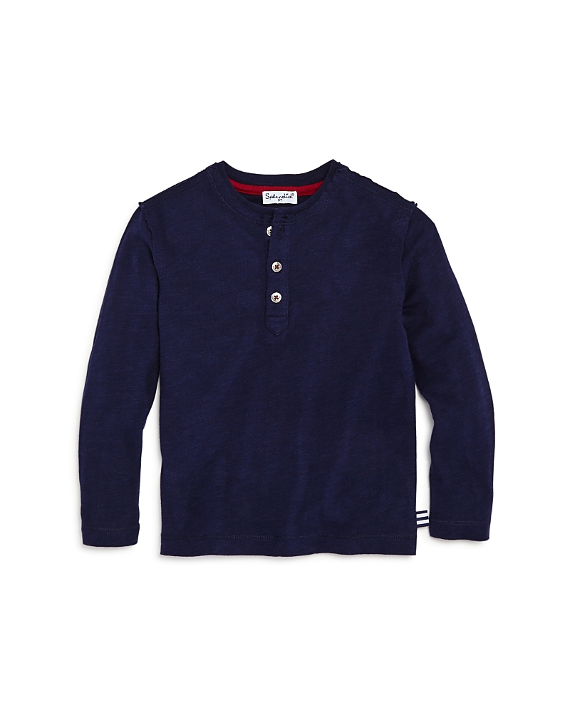 Splendid Little Boy's & Boy's Henley Shirt In True Navy