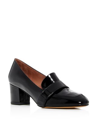 Tabitha Simmons - Women's Mika Leather Block-Heel Loafers