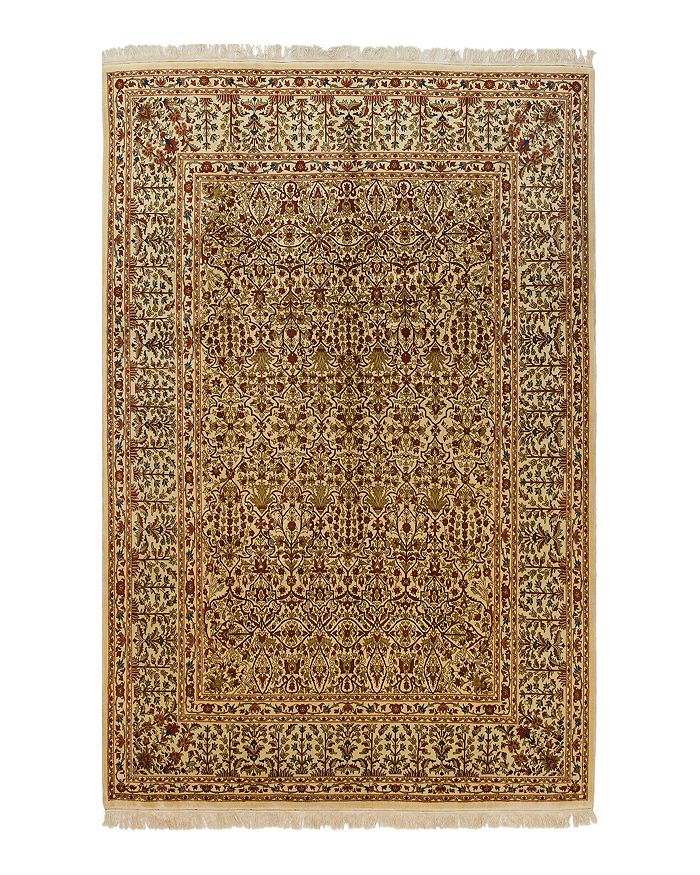 Bloomingdale's Solo Rugs Tabriz Chairman Hand-knotted Area Rug, 8' 7 X 12' 3 In Beige