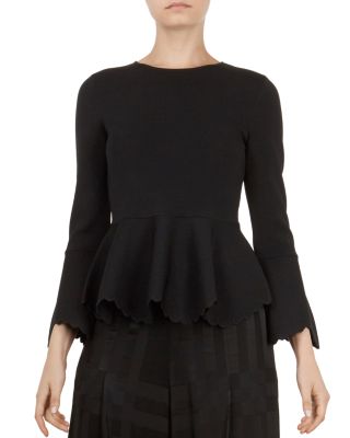 ted baker peplum top