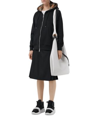 Burberry Hackfall Check-Lined Zip Hoodie Bloomingdale's