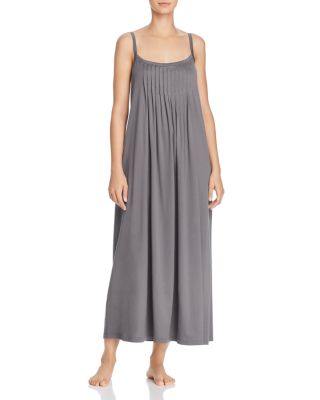 Hanro - Juliet Pleated Long Spaghetti Gown