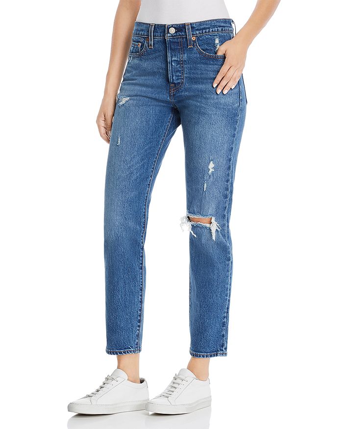 Levi's Wedgie Icon Fit Straight Jeans in Higher Love | Bloomingdale's