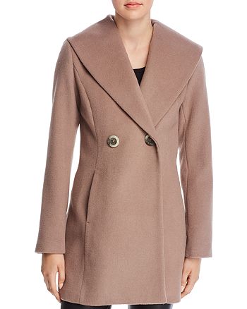 tahari shawl collar coat