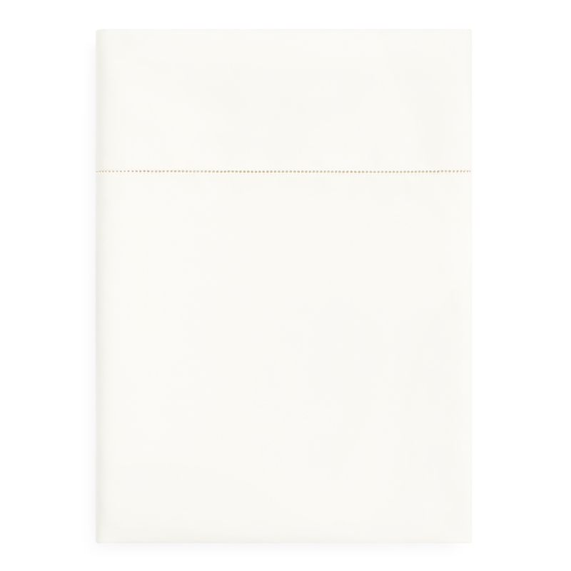 Shop Home Treasures Princess Flat Sheet, King In Ivory