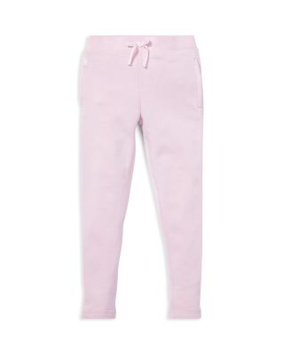 Ralph Lauren - Girls' French Terry Sweatpants - Little Kid, Big Kid