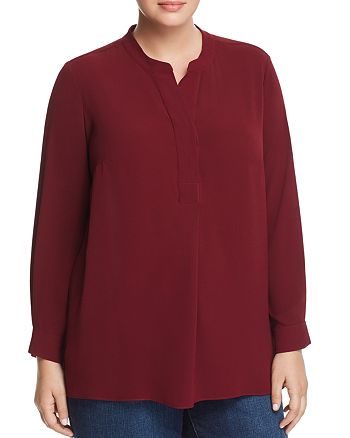 VINCE CAMUTO Plus Textured Tunic | Bloomingdale's