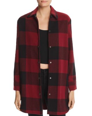BB DAKOTA - Eldridge Check Coat - 100% Exclusive