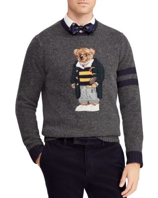 polo collegiate bear sweater