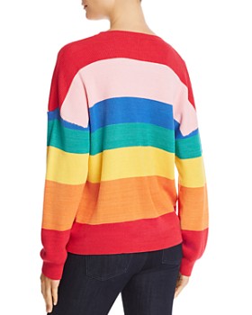 Honey Punch - Rainbow Stripe Sweater