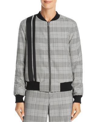 Alice and olivia shop reversible bomber jacket