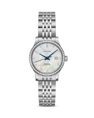 Longines - Record Mother-of-Pearl Dial Watch, 30mm