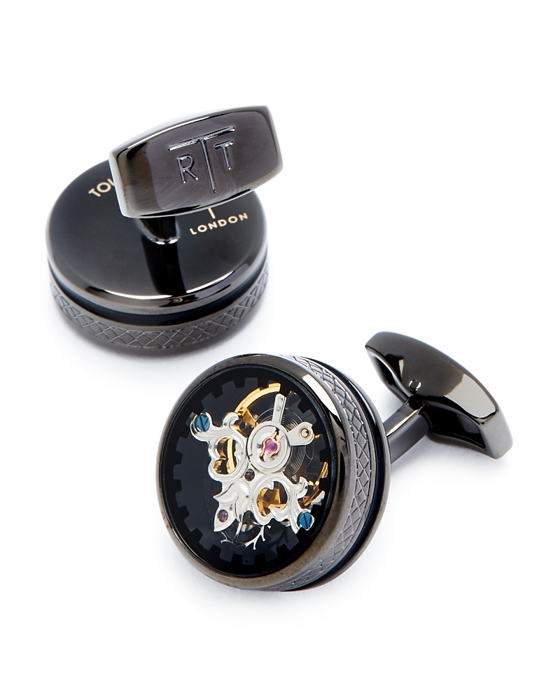 Tateossian Tourbillon Gear Cufflinks