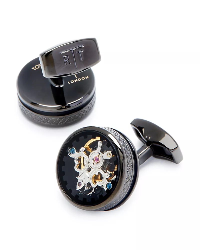 Tateossian Tourbillon Gear Cufflinks