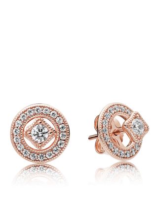 pandora rose vintage allure earrings