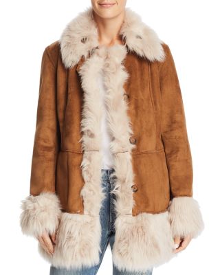 Urbancode Reversible Faux-Shearling Coat | Bloomingdale's