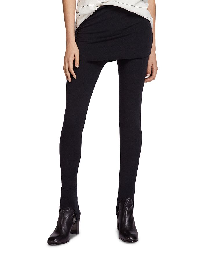 Allsaints outlet skirted leggings