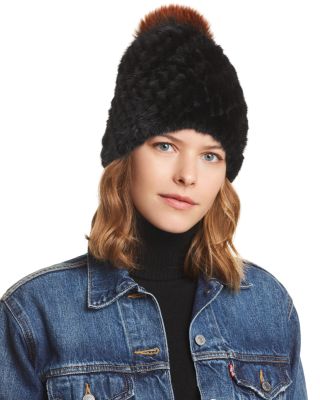 jocelyn fur beanie