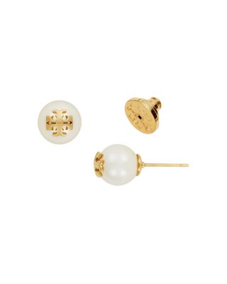 Moondance Imitation Pearl Stud Earrings