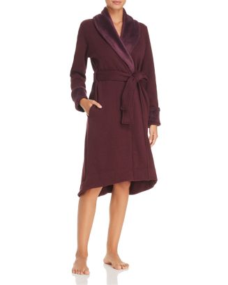 UGG® Duffield II Double-Knit Fleece Robe | Bloomingdale's