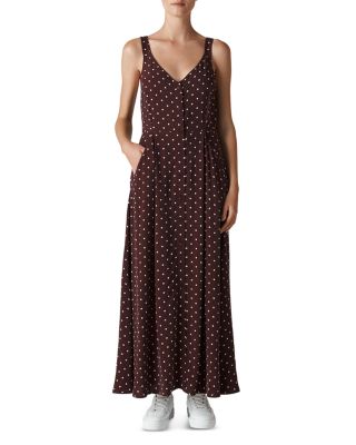 Whistles - Dot Print Maxi Dress