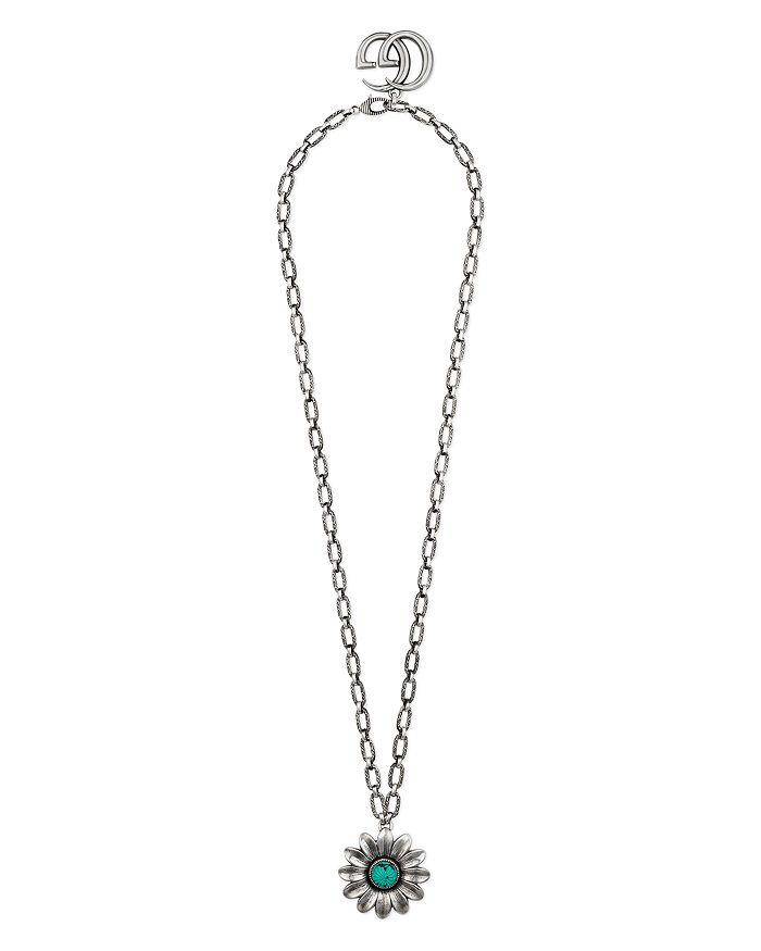 Gucci outlet flower necklace