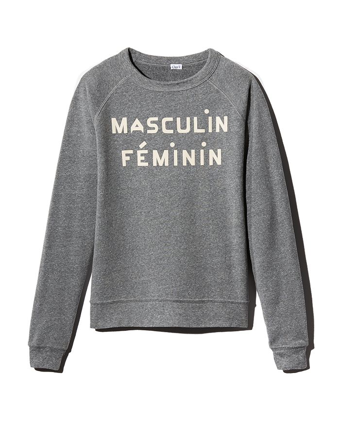 Clare V, Tops, Clare V Masculin Feminin Sweatshirt Small
