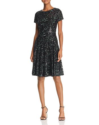 Aidan Mattox Sequined Party Dress | Bloomingdale's