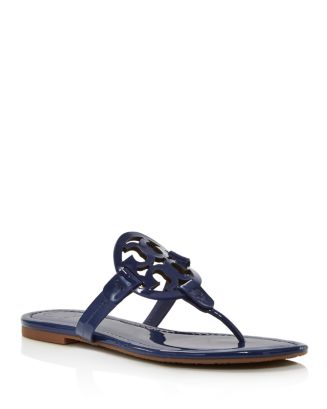 Tory Burch Miller Patent Leather Sandals | Bloomingdale's