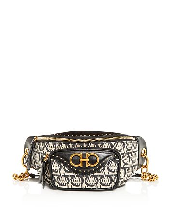 Salvatore Ferragamo Gancini Logo Print Belt Bag Bloomingdale S