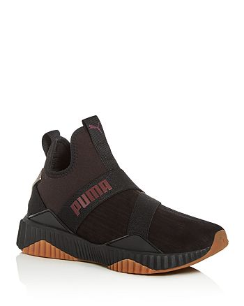 Puma Women S Defy Luxe Mid Top Sneakers Bloomingdale S