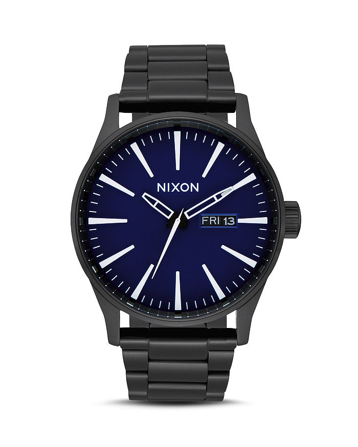 NIXON SENTRY SS BLUE WATCH, 42MM,A356