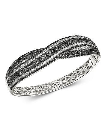 Roberto coin black diamond bracelet clearance