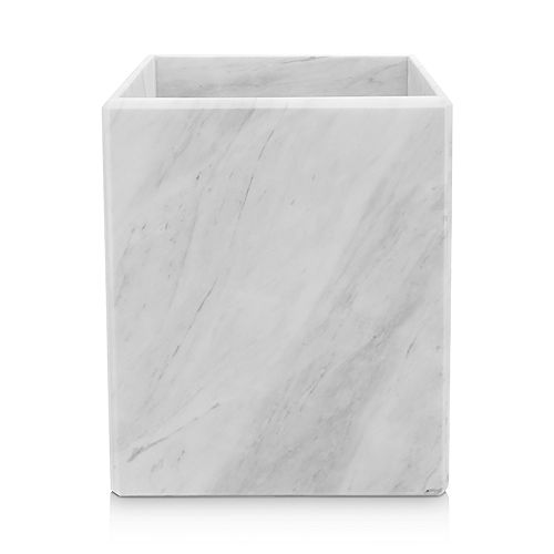 Waterworks Studio "White Marble" Wastebasket | Bloomingdale's