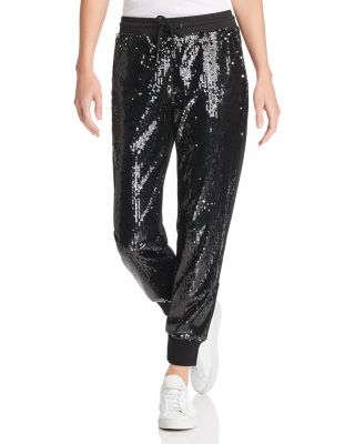 sequin jogger pant