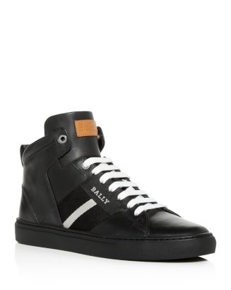 White leather Bally \