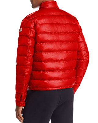 moncler red bubble jacket