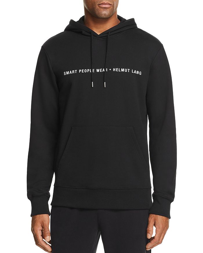 Helmut Lang Smart People Hooded Graphic Sweatshirt Bloomingdale s