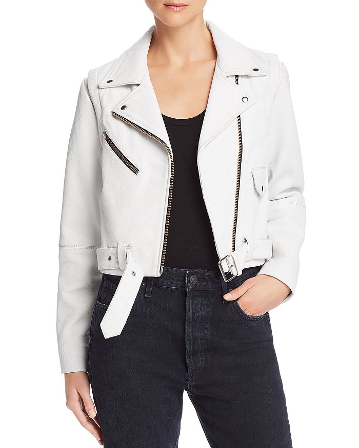 Veda Baby Jane Leather Convertible Moto Jacket | Bloomingdale's