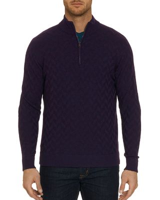 Pull Robert Graham - Luxury Gifts, Coton, Taille M Gris - Neuf Avec étiquettes