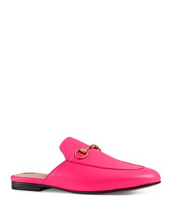 Gucci Women's Princetown Leather Mules | Bloomingdale's