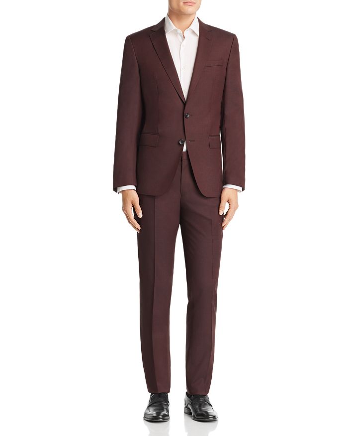 BOSS Huge/Genius Semi-Solid Slim Fit Wool Suit | Bloomingdale's