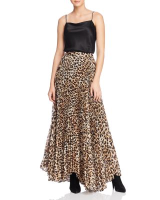 Alice and Olivia Alice + Olivia Katz Metallic Leopard Print
