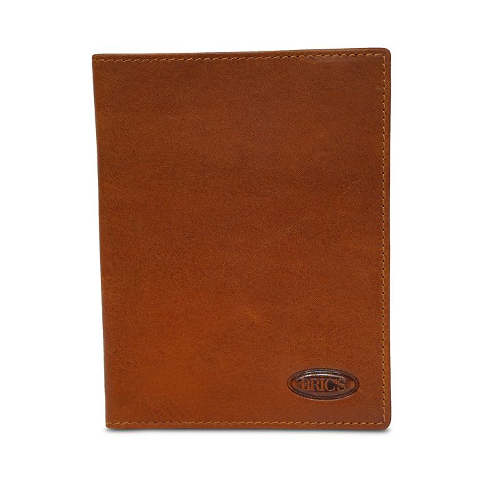 Bric's Monte Rosa Flip-up Vertical Wallet With Id In Tobacco