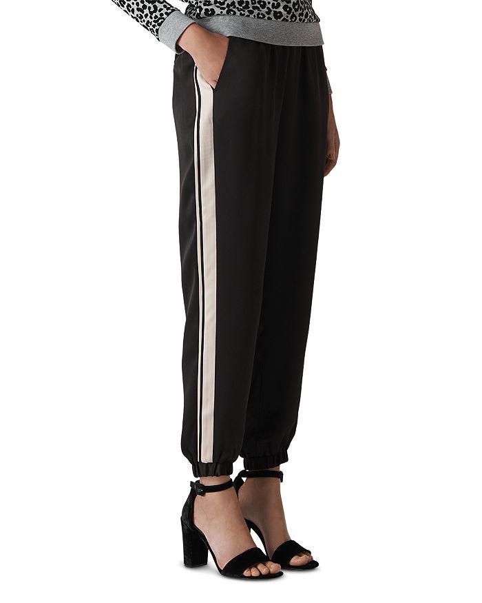 Whistles side stripe jogger best sale