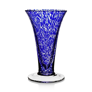 Shop William Yeoward Crystal Vanessa Vase, 9 In Blue